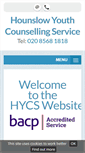Mobile Screenshot of hycscounselling.co.uk